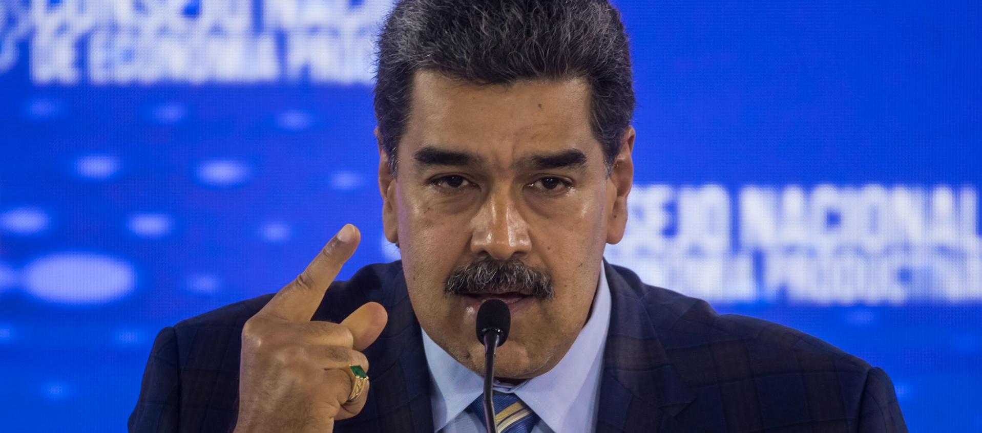 El presidente de Venezuela, Nicolás Maduro, participa en un acto con representantes de sectores productivos.