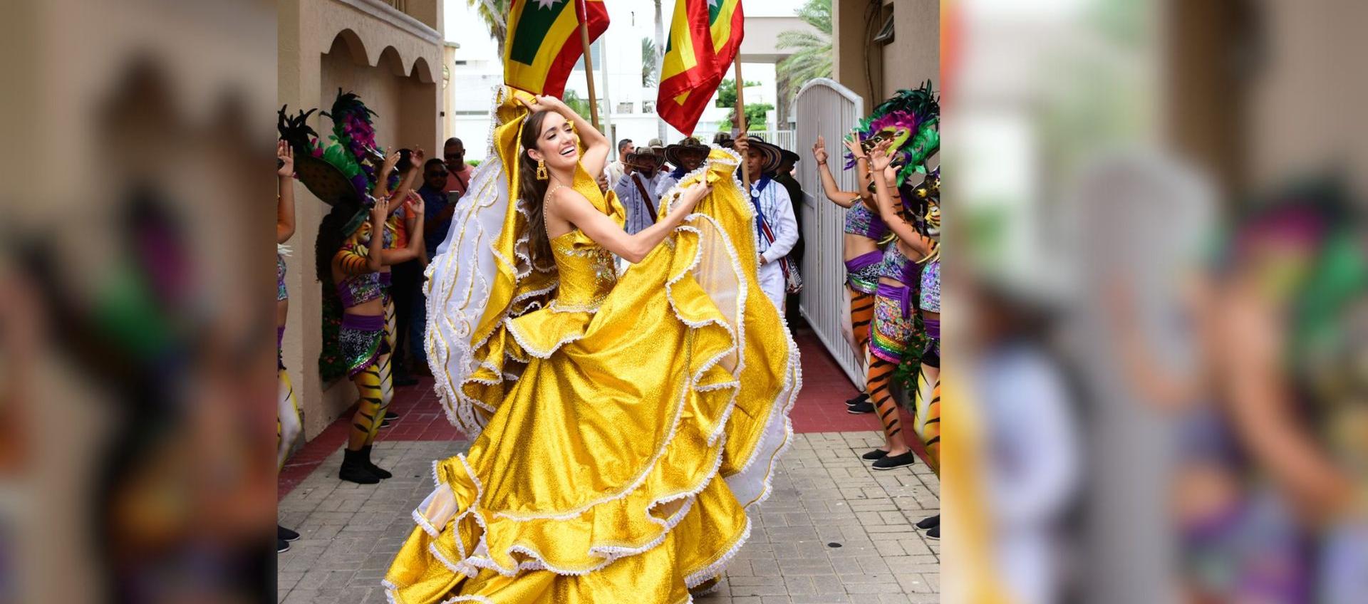 Melissa Cure Villa., Reina del Carnaval de Barranquilla 2024.