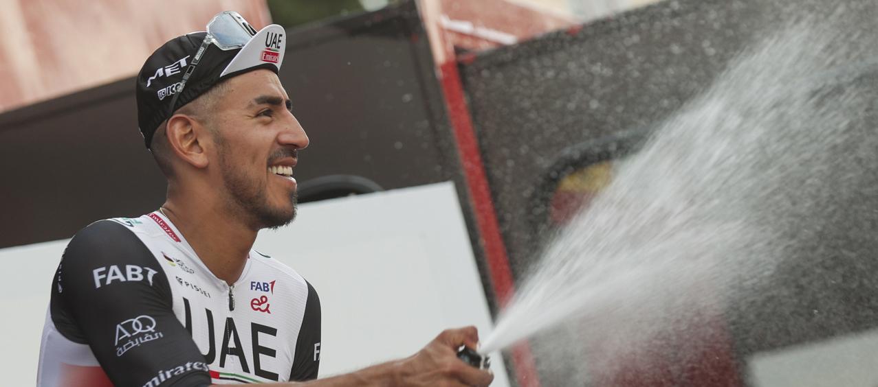Juan Sebastián Molano logró su segundo triunfo de etapa en la Vuelta. 