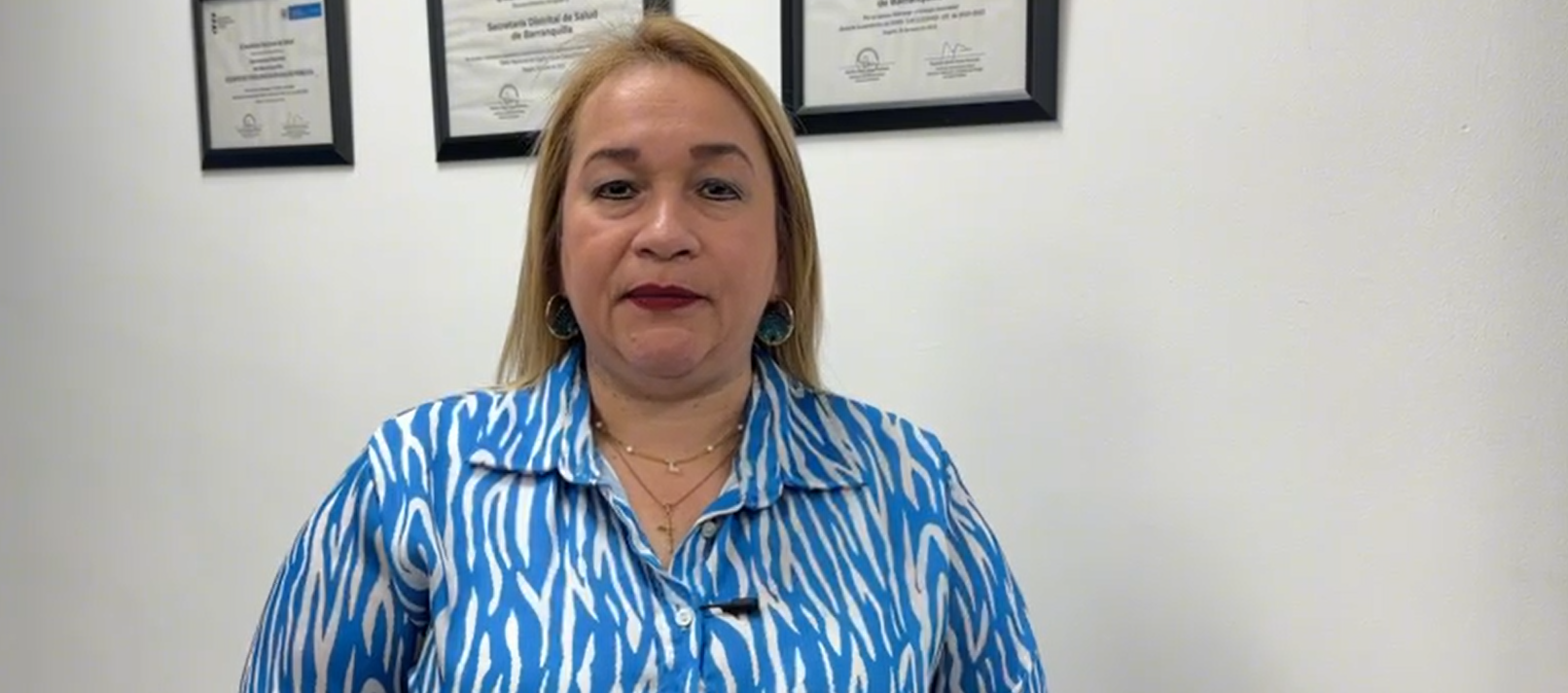 Ligia Oviedo, jefe oficina de Salud Pública.