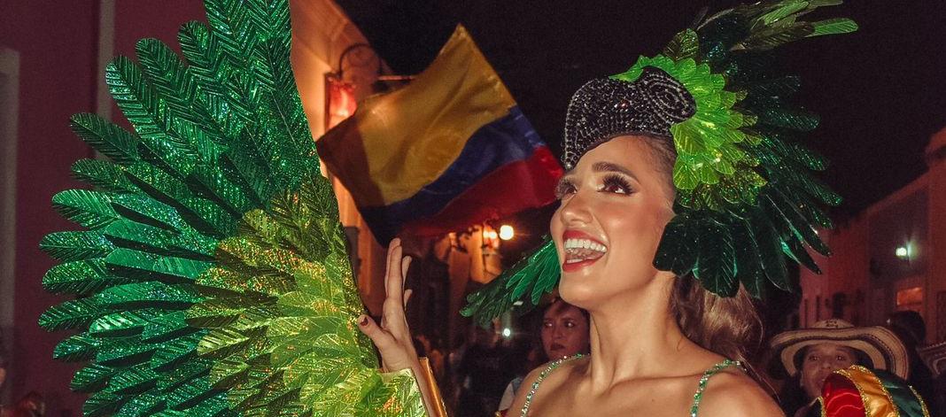 Melissa Cure Villa, reina del Carnaval de Barranquilla 2024.