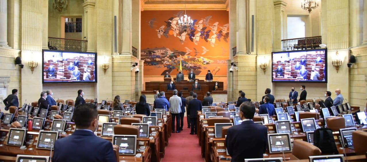 Plenaria de la Cámara, donde se debate la Reforma a la Salud. 