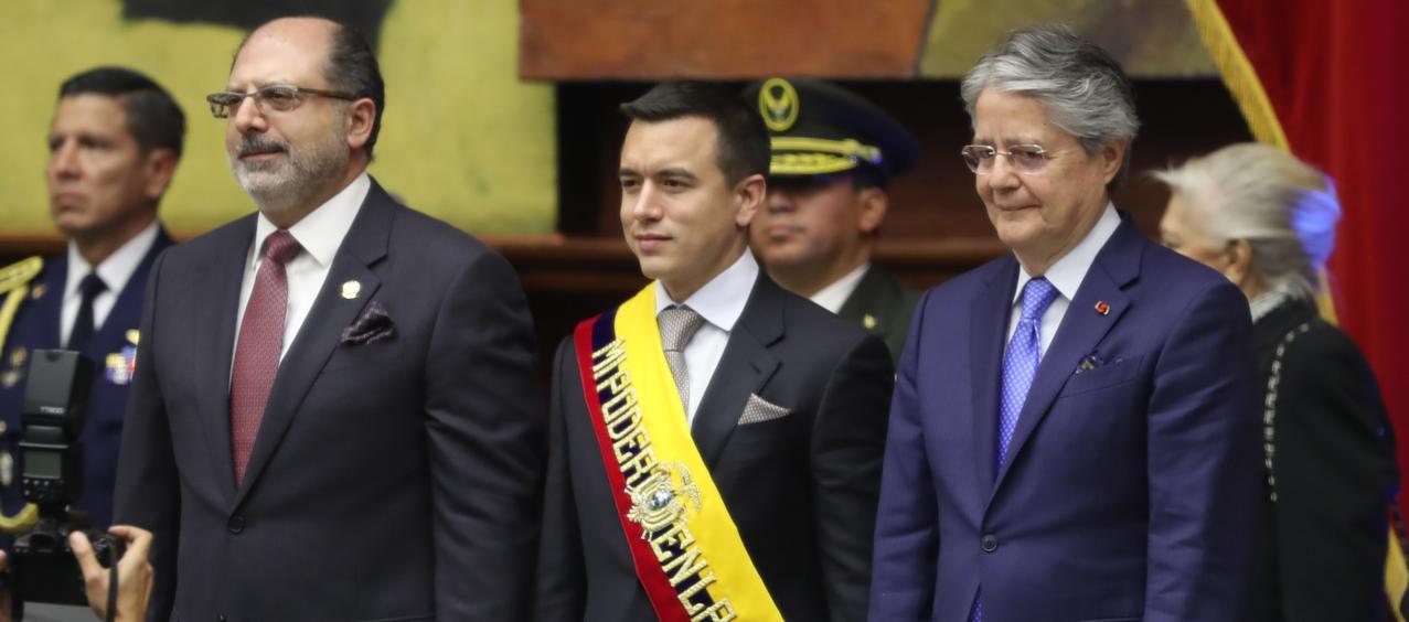 Daniel Noboa Jura Como Presidente De Ecuador Y Sucede A Guillermo Lasso ...