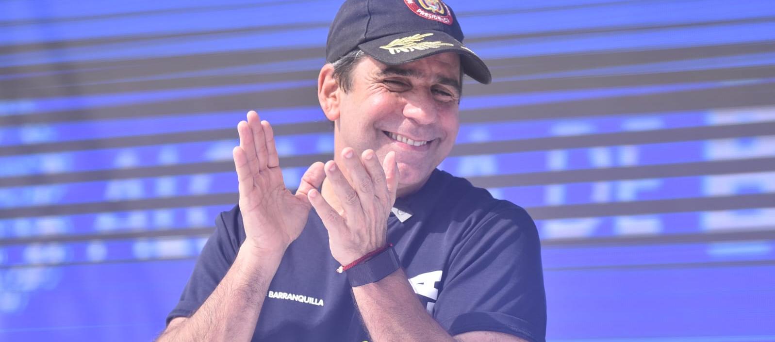 Alex Char, alcalde de Barranquilla. 