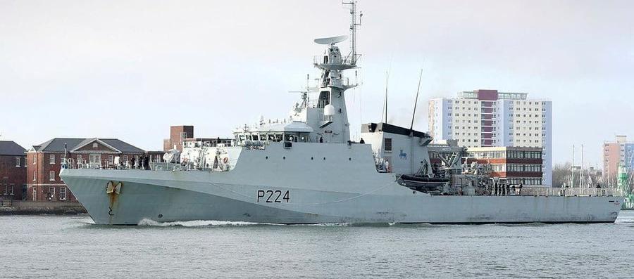 El Reino Unido enviará el patrullero HMS Trent (clase River) al Caribe para demostrar su apoyo a Guyana