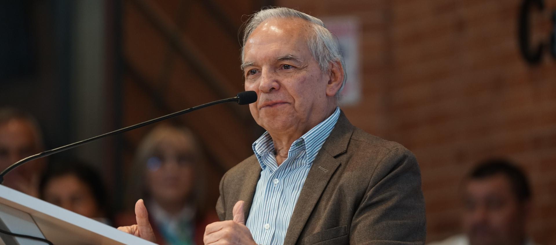 El Ministro de Hacienda, Ricardo Bonilla.