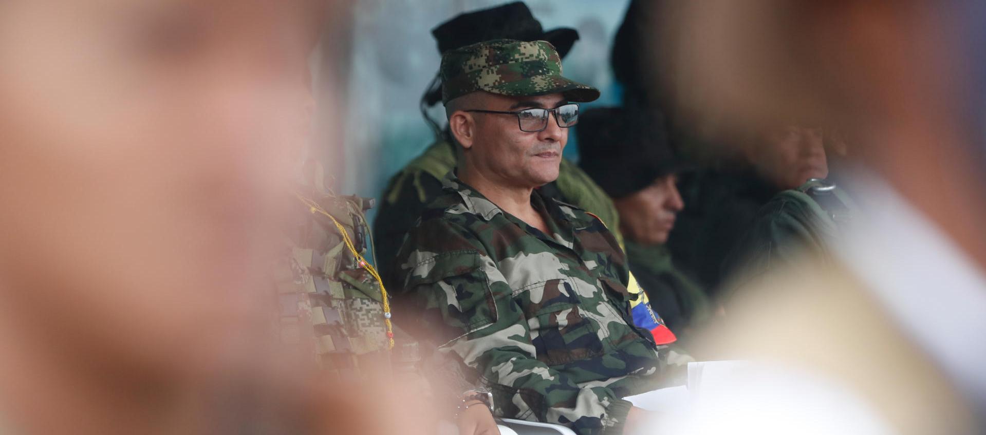 Alias "Iván Mordisco", comandante general de la disidencia de las FARC,