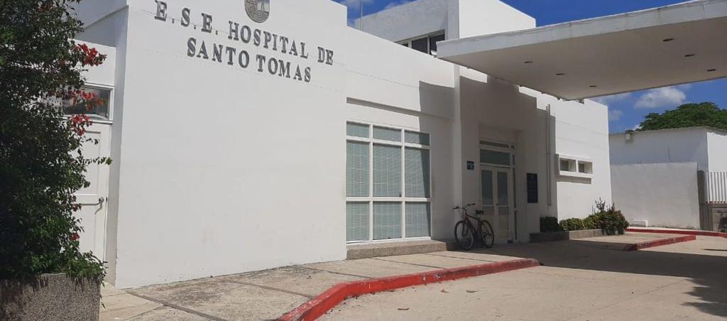 Hospital de Santo Tomás en donde fue atendida la mujer herida