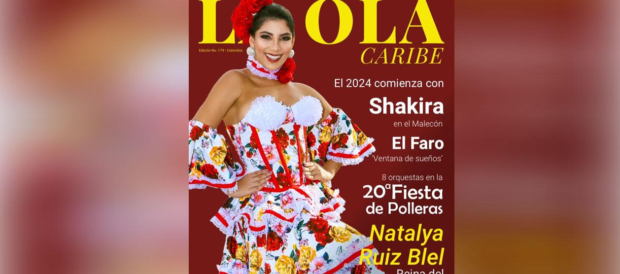 La reina del Carnaval de la 44, Natalya Ruiz Blel, en la portada