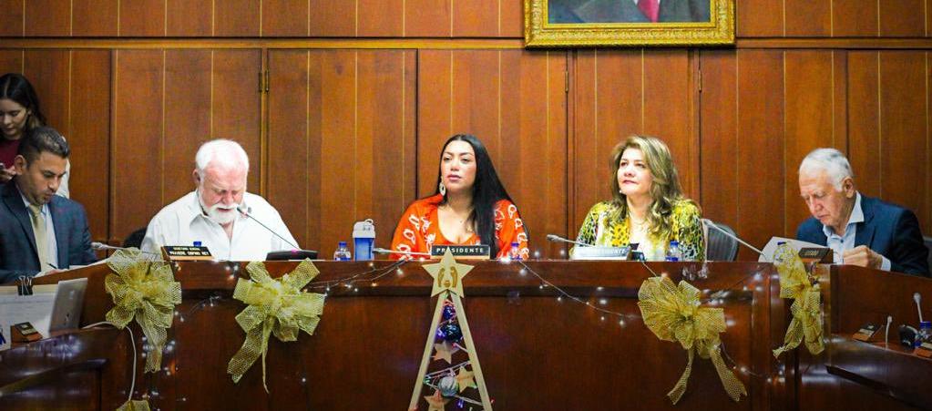 La senadora guajira Martha Peralta en una de las discusiones de la Reforma a la Salud