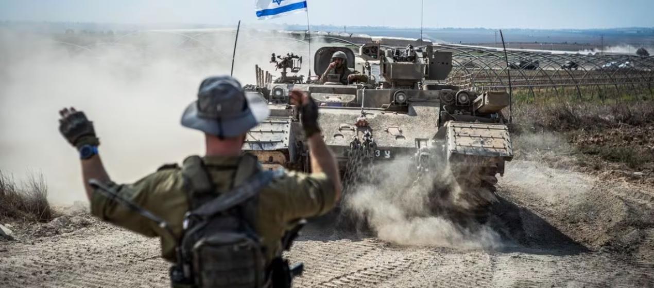 Tropas del Ejército israelí. 