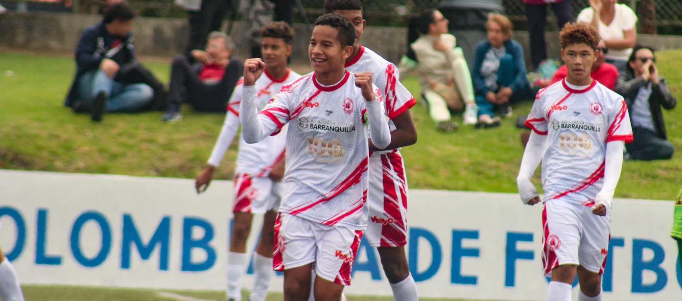 Carlos Daniel Bacca completó tres goles en el Campeonato Nacional Sub-13.