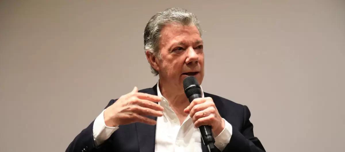 Juan Manuel Santos, expresidente. 