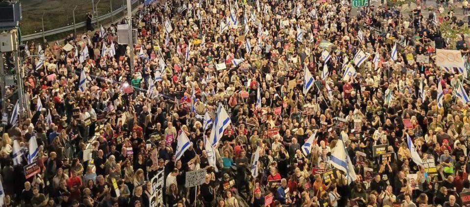 Las protestas masivas de este domingo en Jerusalén