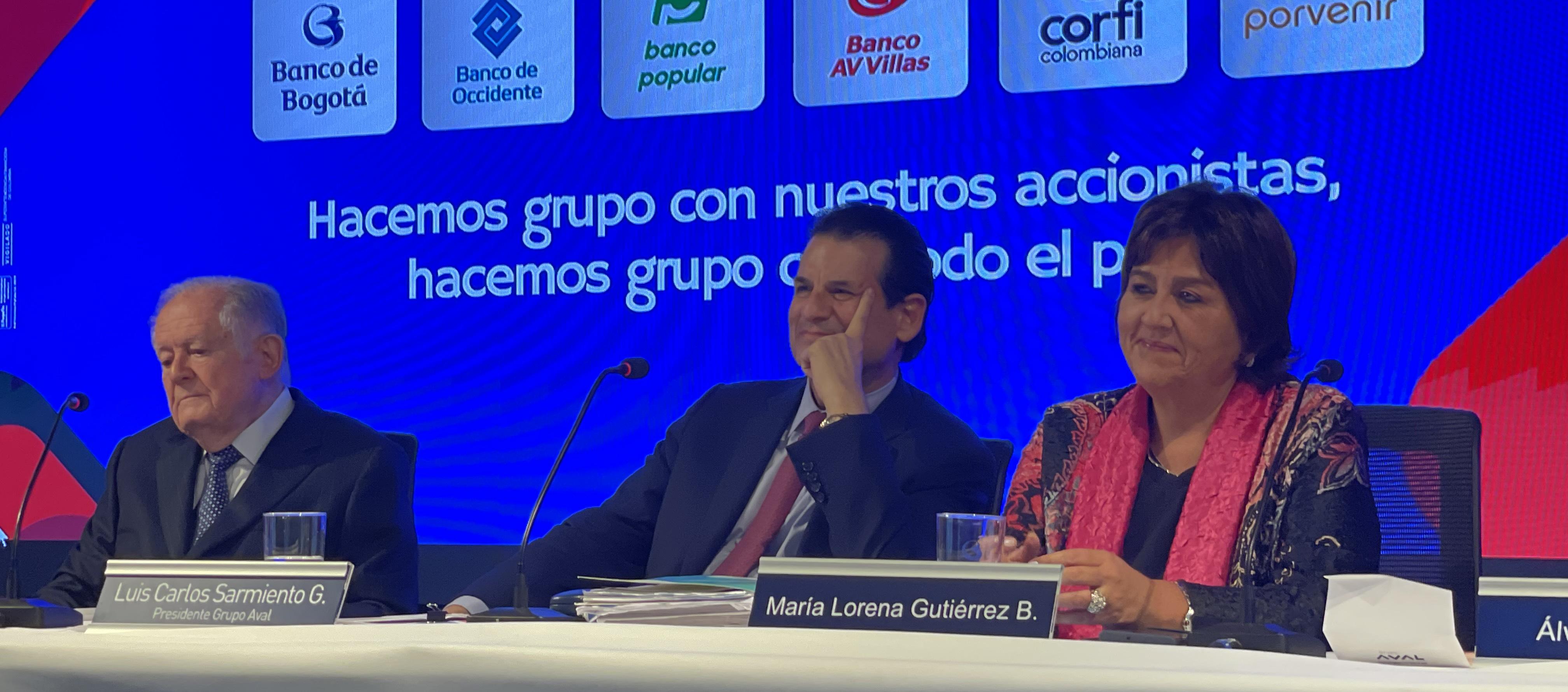Luis Carlos Sarmieno Angulo, Luis Carlos Sarmiento Gutiérrez y María Lorena Gutiérrez