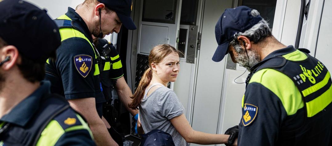 La activista Greta Thunberg.