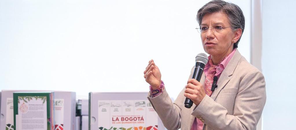 La exalcaldesa de Bogotá, Claudia López.