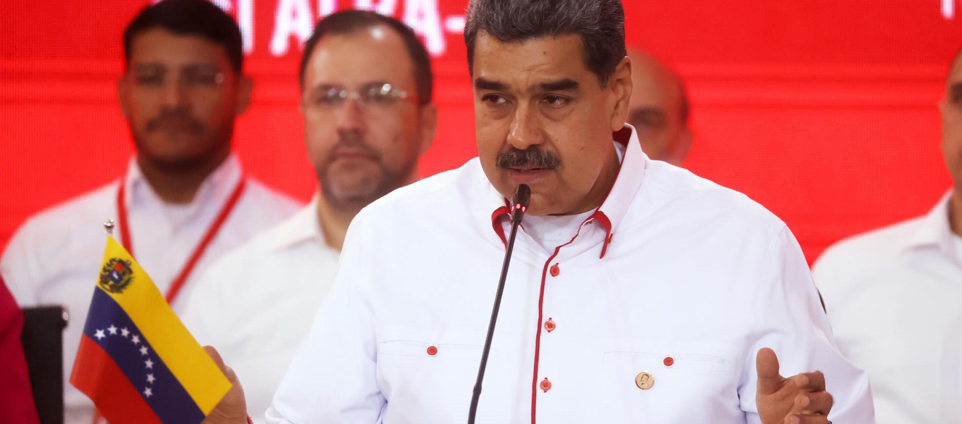 Nicolás Maduro, presidente de Venezuela. 