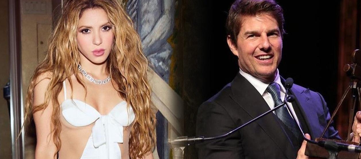 Shakira y Tom Cruise.