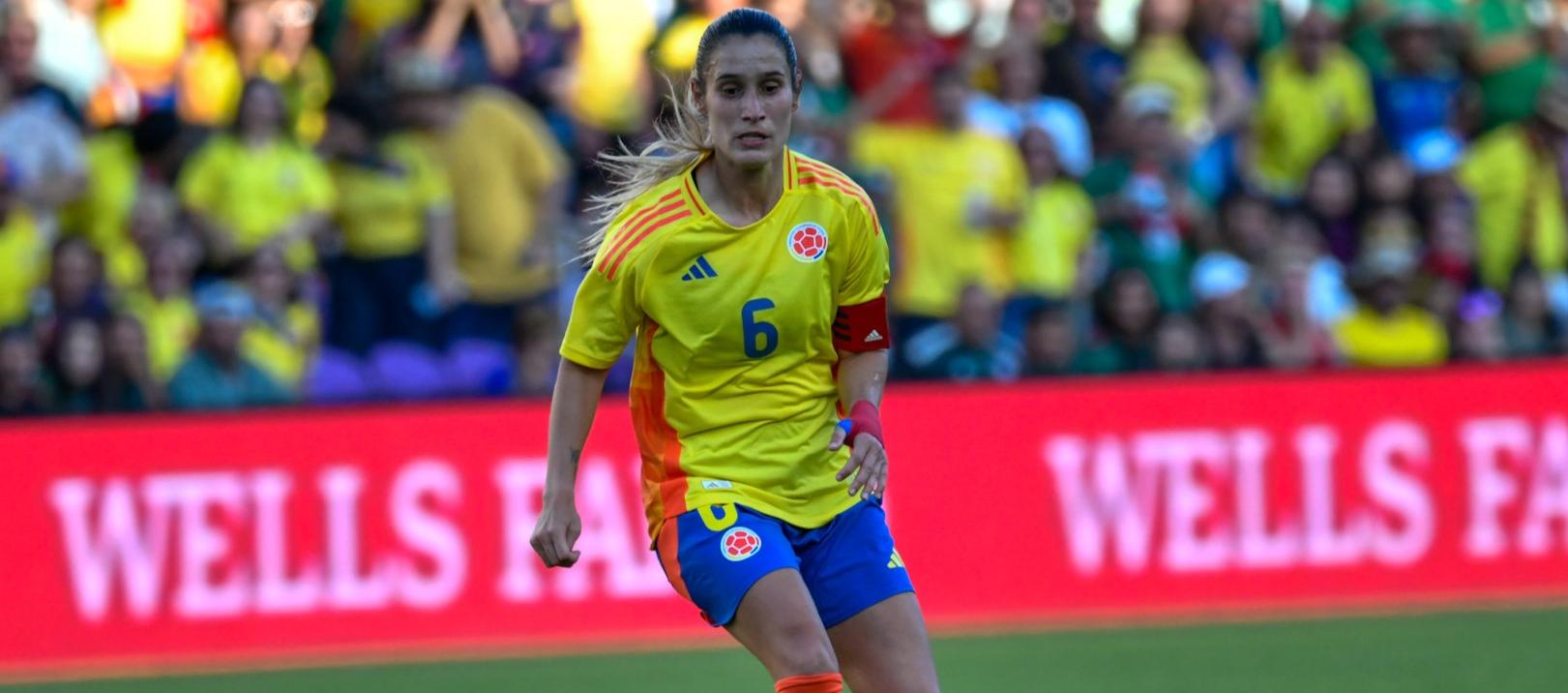 Daniela Montoya, capitana de la Selección Colombia femenina. 