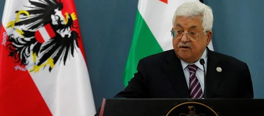 El presidente palestino, Mahmud Abás.