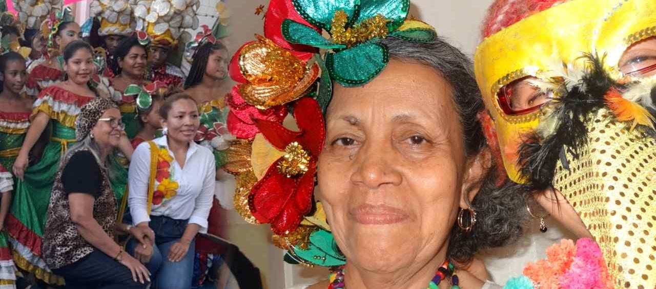 Pachita fue una insignia en el Carnaval de Barranquilla.