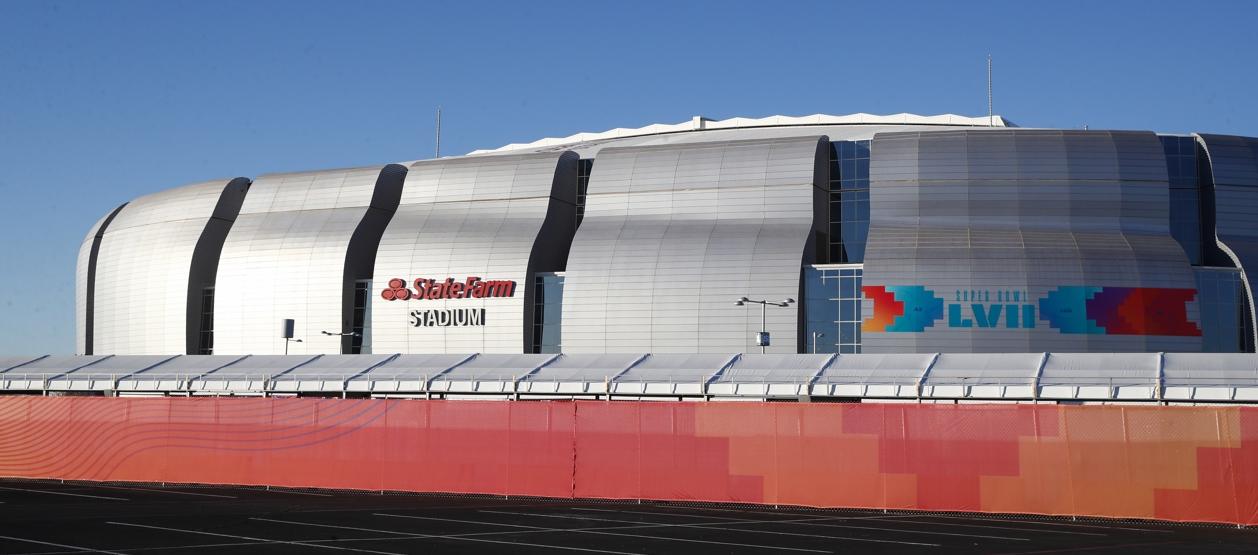 El State Farm Stadium de Glendale, sede del partido, es techado y climatizado. 