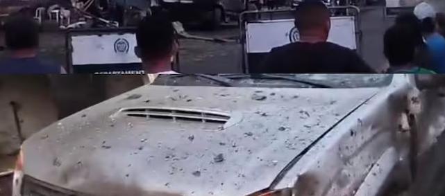 Ataque con carro bomba contra la estación de Policía en Taminango, Nariño