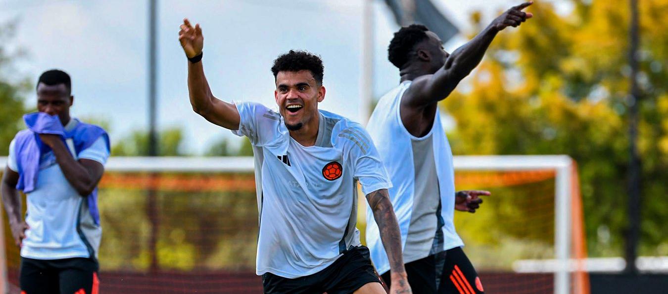 Luis Díaz es la principal preocupación de Paraguay para el partido de este lunes contra Colombia. 