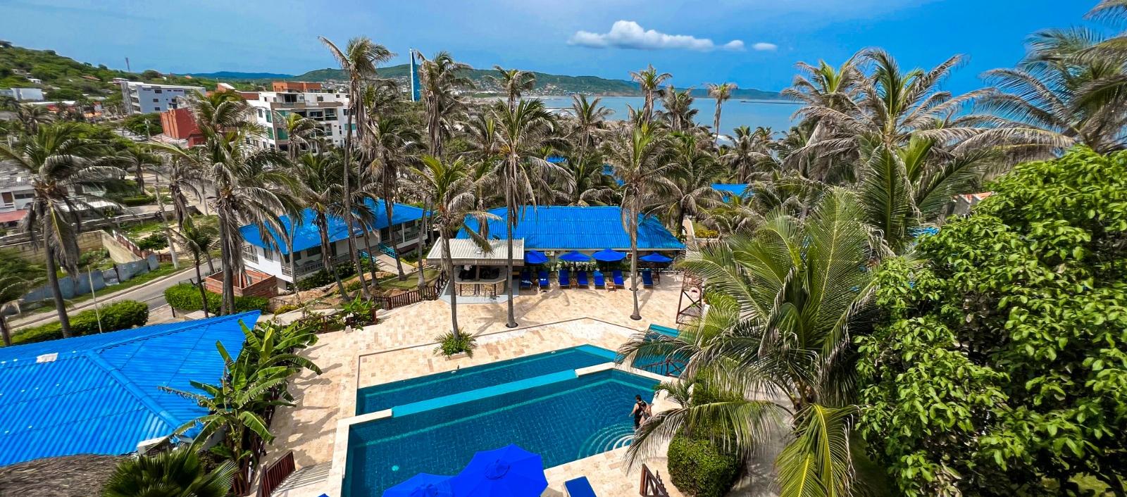 Hotel Pradomar, considerado un paraíso natural que mira al Mar Caribe