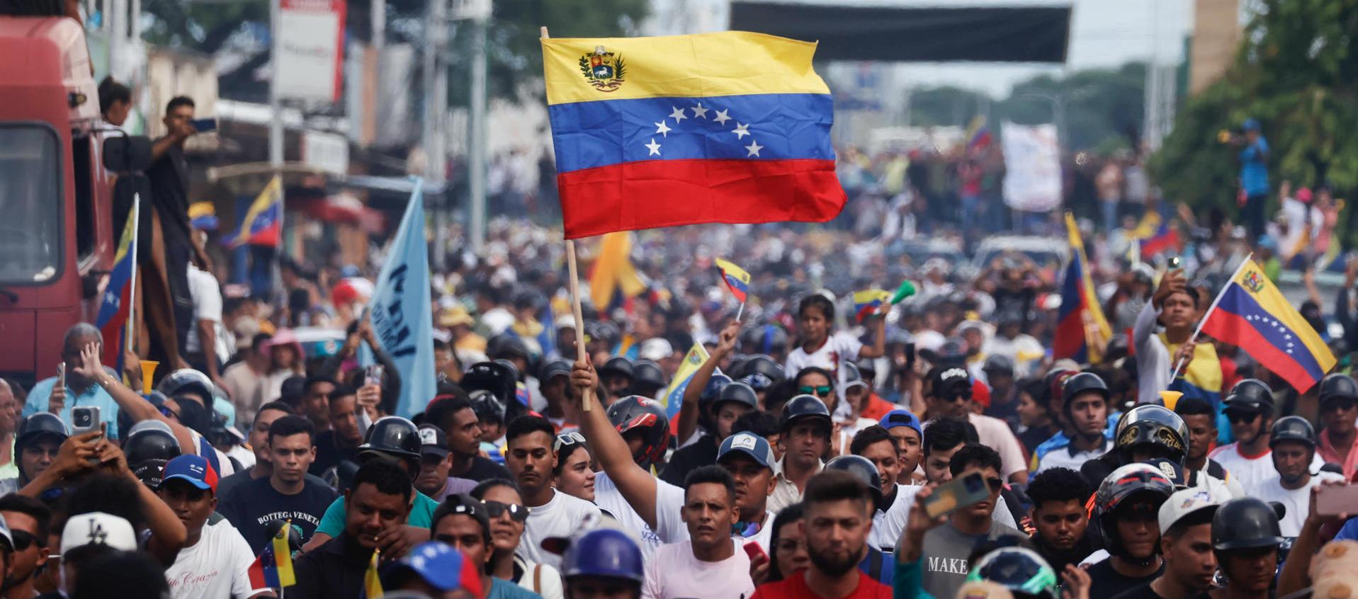 Ambiente electoral en Venezuela.