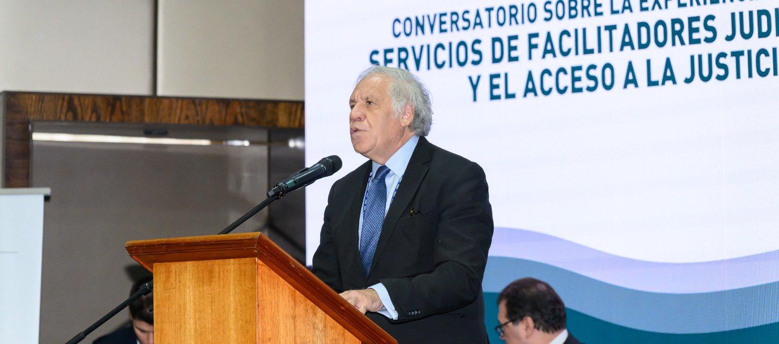 Luis Almagro, secretario General de la OEA.