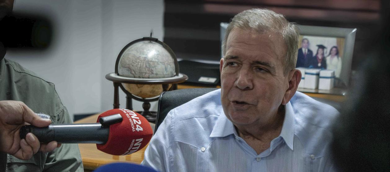 Edmundo González Urrutia, candidato de la principal coalición opositora de Venezuela.