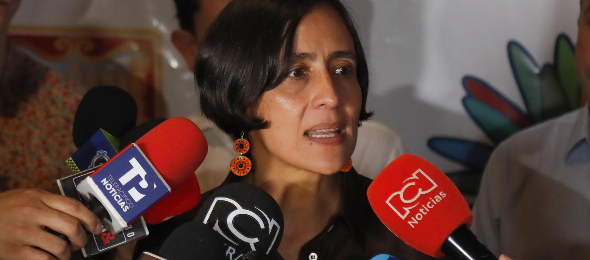 La ministra de Ambiente, Susana Muhamad. 
