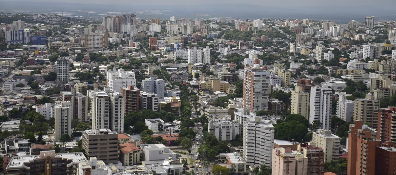 Panoramica de Barranquilla. 