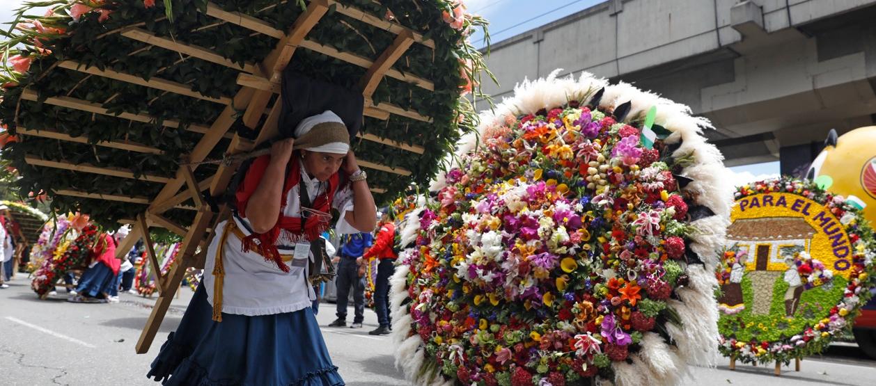 Desfile de Silleteros de la Feria de las Flores.