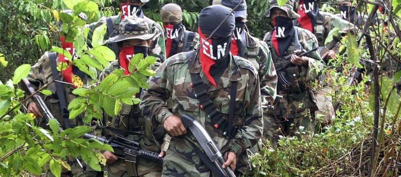 Guerrilla del ELN. 