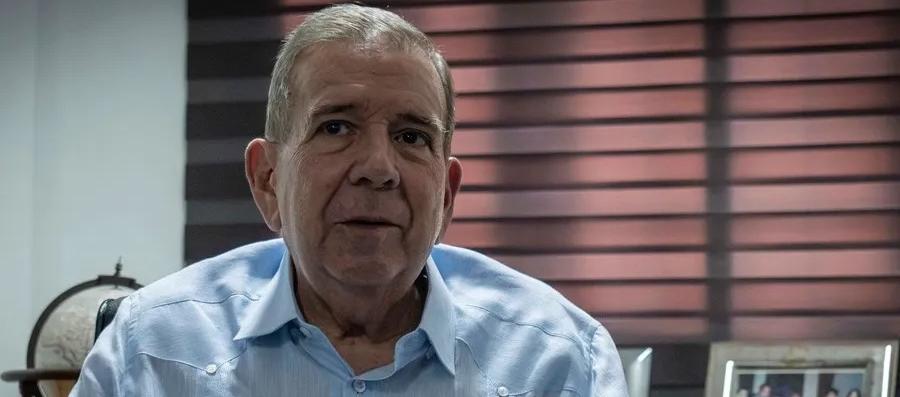 El abanderado de la principal coalición opositora de Venezuela, Edmundo González Urrutia.