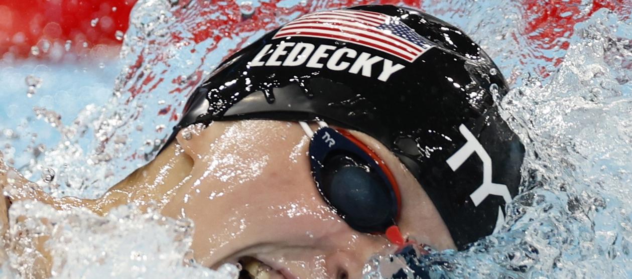 La estadounidense Katie Ledecky.