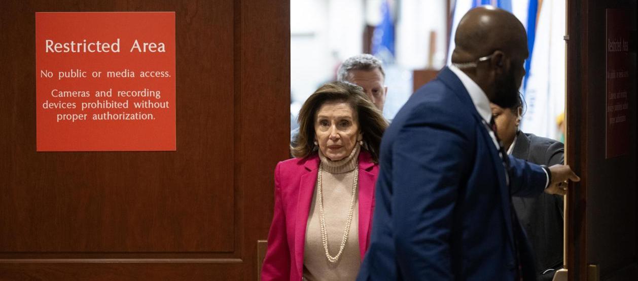 La expresidenta de la Cámara de Representantes de Estados Unidos, Nancy Pelosi.