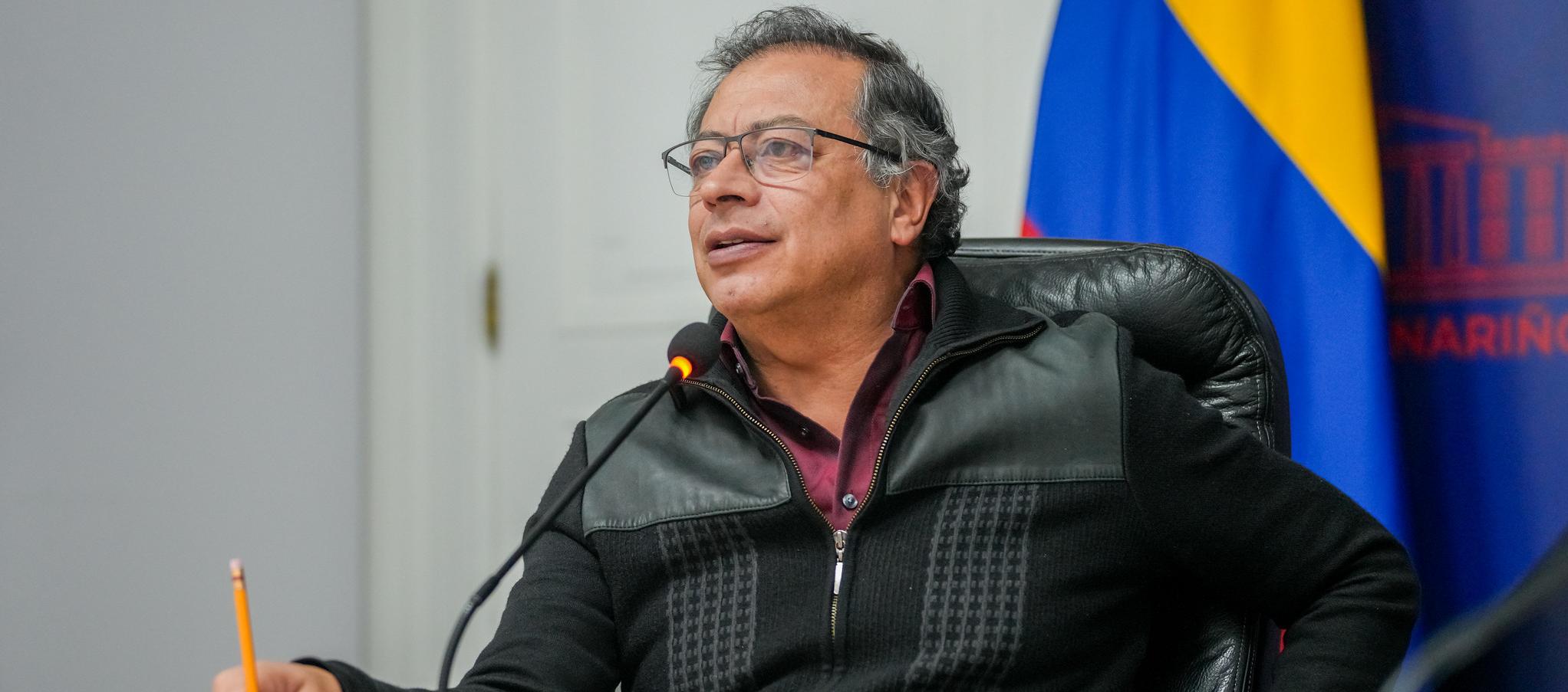 El Presidente de la República, Gustavo Petro.