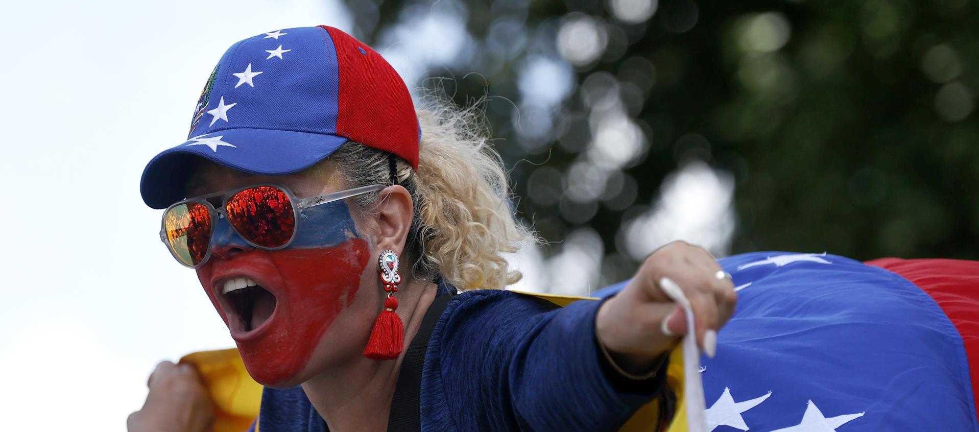 Protestas en Venezuela.