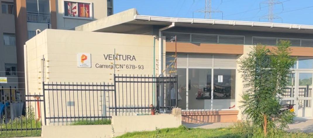 Conjunto residencial Ventura, donde se registró el doble homicidio. 