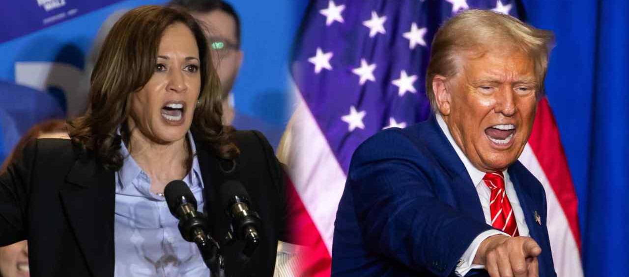 Kamala Harris y Donald Trump.