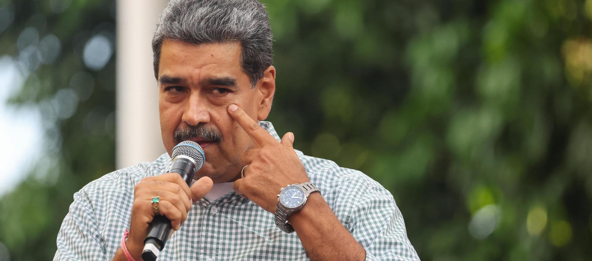 Nicolás Maduro, presidente de Venezuela. 