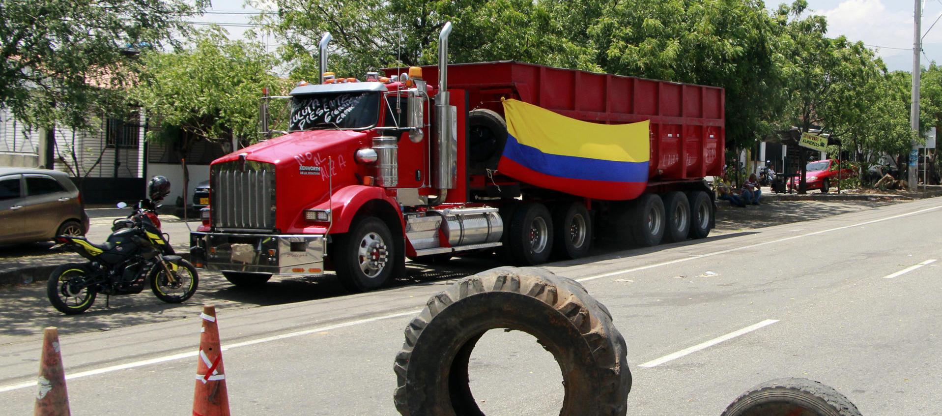 El paro camionero ya completa 4 días. 