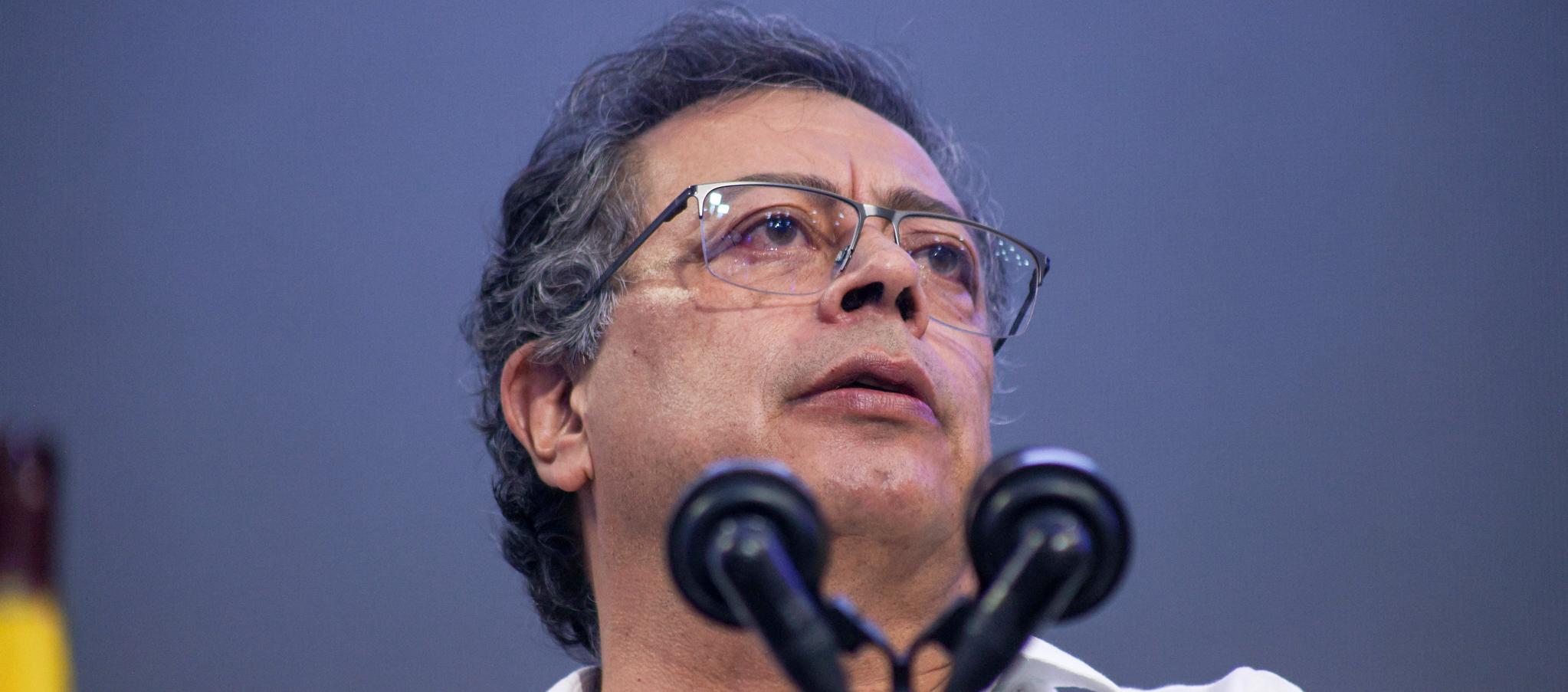 El Presidente Gustavo Petro.