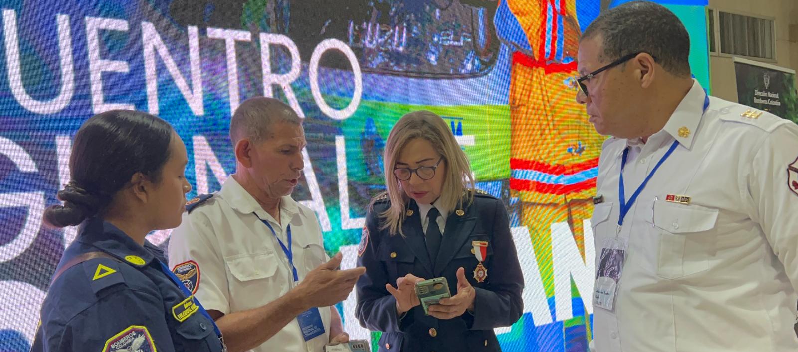 Encuentro Regional de Comandantes de la Dirección Nacional de Bomberos.