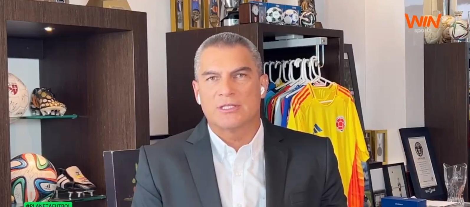 Faryd Mondragón, exportero de la Selección Colombia y comentarista de Win.