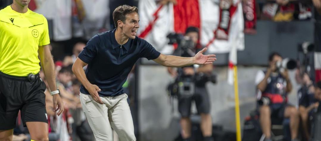 Iñigo Pérez, entrenador del Rayo Vallecano.